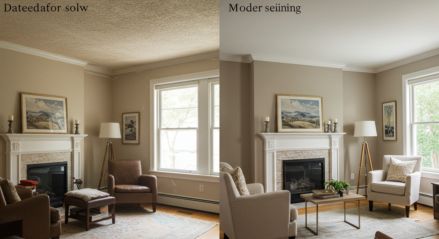 Modernized Ceiling After Removal